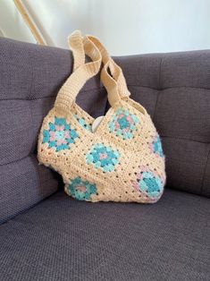 Crochet Small Tote Bag pink, Blue, Green - Etsy Pink Casual Crochet Tote Bag, Pink Crochet Tote Bag With Handles, Pink And Green Crochet Bag, Summer Purple Crochet Tote Bag, Eco-friendly Blue Crochet Tote Bag, Crochet Dog Patterns, Small Tote Bag, Small Tote, Dog Pattern