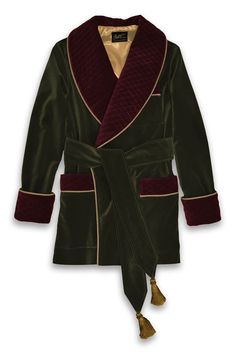 Men's Luxury Robes And Pajamas | Baturina Homewear Quilted Shawl, Velvet Dressing Gown, Mens Dressing Gown, Monogram Robes, Satin Dressing Gown, Luxury Robes, Silk Dressing Gown, Robes Vintage, Men's Robes