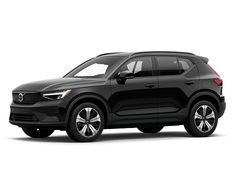 a black volvo suv is shown on a white background