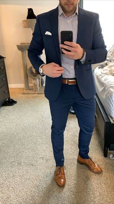 Mens Blue Slacks Outfit, Blazer And Slacks Outfit Men, Blue Dress Slacks Outfit Men, Navy Blue Suit Pants Outfit Men, Navy Blue Formal Pants Outfit Men, Mens Blue Dress Pants Outfit, Men’s Business Professional Outfits, Navy Blue Dress Pants Outfit Mens