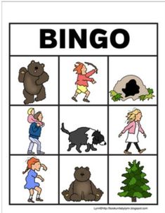 Purse Bingo, Retelling Activities, Book Games, Woodland Adventure, Bear Paw Print, Bingo Set, Story Activities