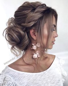 Summer Wedding Hairstyles, Prom Hairstyles Updos, Wedding Hair Inspiration, Low Bun, Hair St, Wedding Updo, Wedding Hairstyles For Long Hair, Formal Hairstyles