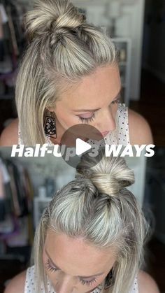 Short Hair Updo Easy, Short Hair Up, Easy Hair Updos, Hairdos For Short Hair, Peinados Fáciles Para Cabello Corto, Penteado Cabelo Curto, Hair Videos Tutorials, Short Hair Updo, Short Hair Styles Easy