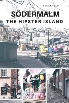 the cover of sodermalm, the hipster island