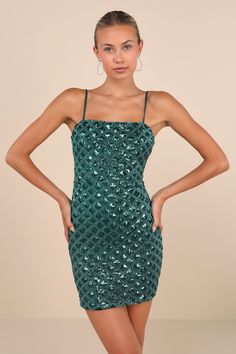 Adhesive Bra, Bodycon Skirt, Green Sequins, Straight Neckline, Vegas Wedding, Sequin Mini, Body Con Skirt, Sequin Mini Dress, Diamond Shaped