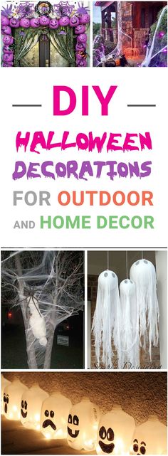 diy halloween decorations for outdoor and home decor