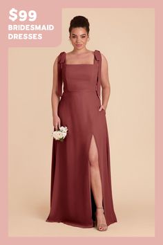 the bridesmaid dresses are $ 99