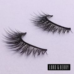 Lord&Berry eye lash collection delivers extra flair and volume with a unique range of double-layered, cross-hair designs and a thin, dark band to intensify your look. Made from advanced silk fibers, each lash can be worn up to ten times. No mascara necessary! Makeup Yourself, Makeup Brushes, Eyelashes