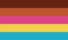 an image of colorful stripes in the middle of each one's color palettes