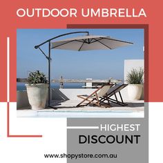 Outdoor Umbrella!!

#shopystore #outdoorumbrella #umbrella #parasol #umbrella #summer #parasols #garden #beach #patio #gardenumbrella #sunbrella #gardenfurniture #sunumbrella #beachumbrella #gardenparasol #umbrellas Parasols Garden, Garden Shade, Cover Patio, Beach Patio, Parasol Umbrella, Garden Beach, Garden Parasols