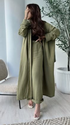 Summer Abaya Hijab Fashion, Hijab Fashion Inspiration Summer, Muslim Fashion Summer, Hijabi Fashion Summer, Casual Abaya, Muslim Clothes, Hijab Fashion Summer, Estilo Hijab