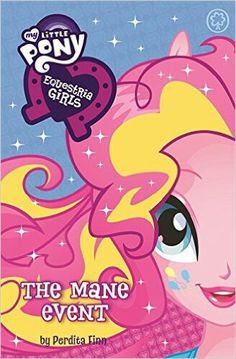 the pinkie pony book cover for the mane event