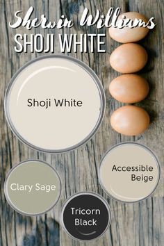 the different shades of paint that are used to create an egg shell and eggshell