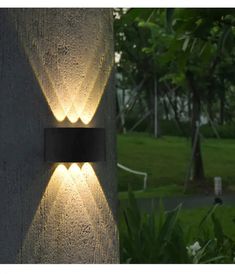 New Wall Lamp Led Aluminum Outdoor Indoor Ip65 Up Down White Black Modern For Home Stairs Bedroom Stairs Bedroom, Home Stairs, Balcony Lighting, Curved Walls, Bathroom Light, House Stairs, Led Wall Lamp, Lamp Led, Outdoor Wall Lamps