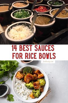 the best sauces for rice bowls