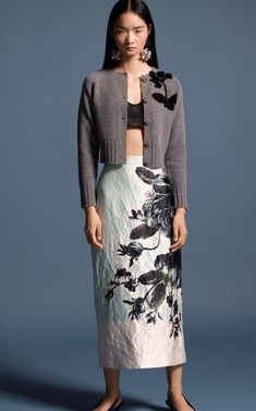 Women's Erdem Resort 2025 Collection | Moda Operandi Skirt Shapewear, Fashion Inspiration Board, Skirt Design, Womens Fashion Trends, Long Sleeve Maxi Dress, Daily Outfits, Moda Operandi, Unique Fashion, Spring Summer Fashion