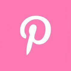 a pink background with the pin logo on it