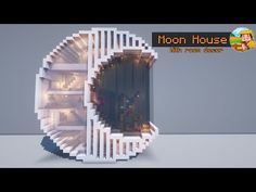 the moon house is made out of paper