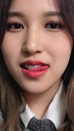 Chocolate Brunette Hair Color, Chocolate Brunette Hair, Mouth Piercings, Lips Photo, Beauty Hacks Lips, Independence Day Images, Myoui Mina, Beautiful Lips