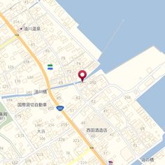 青森県青森市油川大浜１８０‐９４付近の地図です。 Map