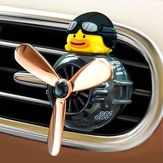 a lego man sitting on top of a fan in the dashboard of an old car