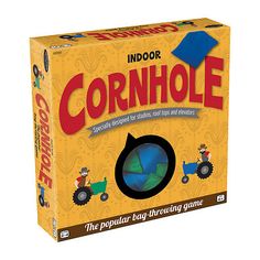 the box for the game cornhole