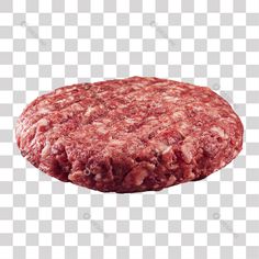 a hamburger on a transparent background with clippings to put in the bottom right corner