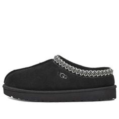 UGG Tasman Slipper 5950-BLK (Cozy/Men's/Casual) Ugg Tasman Clog, Ugg Mini Boot, Van Accessories, Ugg Mini, Burgundy Shoes, Ugg Tasman, Black Slippers