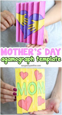 mother's day crafts for kids to make with crayons and colored pencils