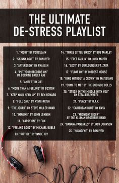 The ultimate de-stress playlist Music Lockscreen, Kareoke Songs, Musica Spotify, Tattoo Music, Diy Music, Quotes Music, Motivational Songs, Therapy Quotes, Music Inspiration