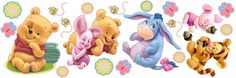 winnie the pooh and friends wall decals