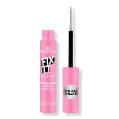 Fix It Like A Boss Transparent Brow Fixing Gel -  Essence Fix It Like A Boss Transparent Brow Fixing Gel is long-lasting and fast-drying so your brows maintain boss girl energy all day long!    Features     Long-lasting texture Fast-drying formula Specially formulated with panthenol Waterproof formula     Formulated Without     Animal by-products Parabens Oil Alcohol Microplastic particles   - Fix It Like A Boss Transparent Brow Fixing Gel Essence Brow Gel, Native Deodorant, Tinted Eyebrow Gel, Drugstore Mascara, Ulta Beauty Makeup, Essence Makeup, Girl Energy, Essence Cosmetics, Coconut Oil For Skin