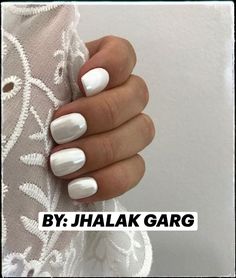 "Nail polish speaks louder than words; choose your shade wisely."  #FallNails#Perfection#Beautiful#GoodManicure#Strong#Sparkle#Dull#Shine#Good#MeTime#GorgeousNails#NailPerfection. Pearl Nail Art, Nagellack Trends, Nail Art Designs Summer, Short Nails Art, Pearl Nails, White Nail, Bridal Nails, Nail Art Summer