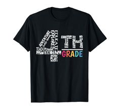 PRICES MAY VARY. Funny Fourth Grade Tee Shirt Students Of 4th Grade Boy. Great for 4th Graders, 4th Grade Teachers to wear on the first or last day of Fourth grade, for boy, girl who going to come to Fourth grade. Great for the whole Fourth Grade Team or Squad Get it and complete your unique style with collection accessories, decorations, tank top, coffee mug. Great for lover on Back to School, First Day Of School, Beginning of school, Graduation, Moving up day, Field trips, School event Lightwe 4th Grade Shirts For Kids, School First Day, School Event, Field Trips, Cute Outfits For School, Beginning Of School, School Graduation, Fourth Grade, Teaching Tips