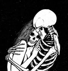 Skeleton Love, Skull Love, Halloween Wallpaper Iphone, Skeleton Art, Skull Wallpaper, Art Et Illustration, Halloween Backgrounds, Skull And Bones, Halloween Wallpaper