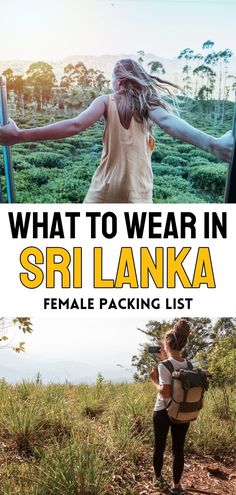 what to wear in sri lanka female packing list