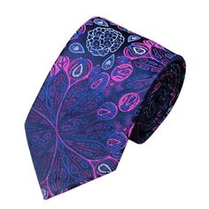 Elevate your ensemble with our meticulously crafted tie from Sophgent. Designed to add a distinct touch of color and pattern, this tie is more than an accessory; it's a statement. Made of Premium Silk Handmade for Precision and Quality Standard Package Includes: Tie, Pocket Square, and Cufflinks Deluxe Gift Box: Tie, Pocket Square, Cufflinks, and Tie Bar, all elegantly presented and ready for gifting Dimensions: Length 59", Width 3.34" Care: Gentle warm iron as needed Why Choose Sophgent? | Easy Elegant Multicolor Ties For Father's Day, Elegant Multicolor Ties As A Gift, Multicolor Neckwear As A Gift, Dapper Blue Tie As Gift, Dapper Blue Tie For Gift, Dapper Blue Tie Suitable For Gift, Multicolor Suit And Tie Accessories For Father's Day Gift, Blue Tie With Pocket Square As Gift, Purple Standard Tie For Gift