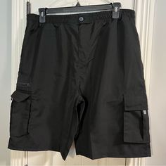 L. P. E. Z. Brand Black Cargo Shorts Size Xxxl. Brand New Without Tags. Runs A Little Big Black Cargo Shorts, Cargo Short, Black Cargo, Mock Up, Cargo Shorts, Mens Shorts, Man Shop, Running, Tags