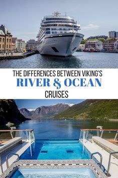 the differences between viking's river and ocean cruises