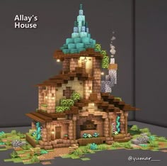 an image of a house made out of paper