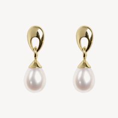 18ct Gold Pearl & Diamond Earrings | Aspinal of London Cheap Teardrop Pearl Charm Earrings, Luxury Yellow Gold Timeless Pearl Earrings, Elegant Pear-shaped Diamond Earrings For Evening, Timeless Teardrop Diamond Earrings For Evening, Luxury Teardrop Bridal Earrings For Formal Occasions, Classic Teardrop Diamond Earrings For Evening, Classic Dangle Diamond Earrings For Evening, Elegant Pear-shaped Pearl Earrings For Anniversary, Elegant Pear-shaped Teardrop Earrings For Evening