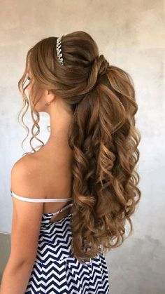 Cinderella Hair, Cute Simple Hairstyles, Hairstyles For Girls, Elegant Wedding Hair, Quince Hairstyles, Long Hair Wedding Styles, Front Hair Styles, New Hairstyle