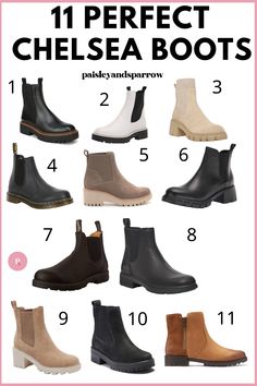 Here are 14 chelsea boot outfit ideas! Look cute in these outfits that range from casual to dressy. Great tips for how to wear these fashionable shoes! Naturalizer Chelsea Boots, Chelsea Boots Midi Skirt, Best Womens Boots, Womens Black Casual Boots, Casual Boots For Women, Toms Chelsea Boots Outfit, Chelsea Boots Walmart, Chelsea Boots For Petite Women, Midi Dress With Chelsea Boots