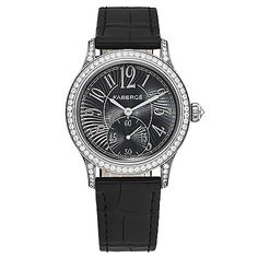 Faberge Women's Agathon Swiss Made Automatic Diamond Strap Watch - Supplier Model #: FAB-200Manufacturer Part Number: BLACK WOMEN'S: FAB-200< Watch Sale, Swiss Made, On Sale, Black