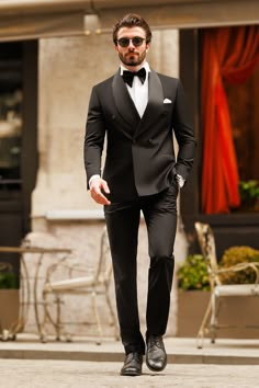 Black Groomsmen Suits, Wedding Suits Men Black, Double Breasted Suit Men, Double Breasted Tuxedo, Wedding Tux, Slim Fit Suit Men, Dinner Suit, Classy Suits, Groomsmen Suits