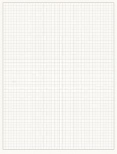 a sheet of graph paper with lines on the bottom and one line at the top