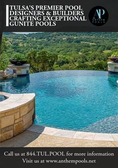 At Anthem Pools, we pride ourselves on being top-notch pool designers in Tulsa, specializing in crafting unique and luxurious inground pools tailored to your individual vision. Whether you're dreaming of a simple plunge pool or an elaborate oasis complete with integrated waterfalls, we're here to turn those ideas into reality. Our expertise in custom pool creation ensures that every detail is meticulously executed to make your backyard the ultimate destination for outdoor living.