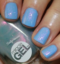 Sally Hansen Miracle Gel Let's Get Digital Sally Hansen Miracle Gel Colors, Gel Nails Long, Nail Design Glitter, Cute Nail Polish, Nails Opi