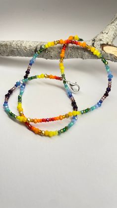 Rainbow handmade crystal beads necklace Crystal Beads Necklace, Beads Choker Necklace, Beads Choker, Crystal Bead Necklace, Rainbow Crystal, Beaded Choker Necklace, Beaded Necklaces, Beaded Choker, Beads Necklace