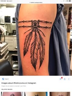 an image of a tattoo on someone's arm that is being posted on instagram